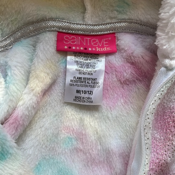Girls Sainteve Sparkle Unicorn Onsie M (10/12) - Picture 4 of 8